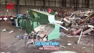 Tingkatkan Efisiensi Pemotongan Scrap Anda dengan Alligator Shear 250T