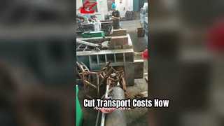 Mesin Baler Logam Hidraulik