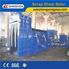 3pcs Shear Baler Manual Control Iron Scrap Baling Press In Air Cooling System
