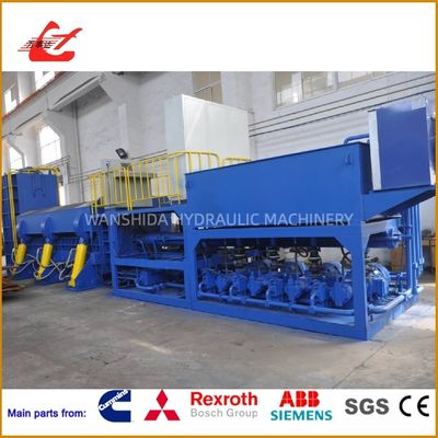 Large Hydraulic Baler Shear With 630T Hydraulic System For Round Bars, Angle Irons, And Steel Plates