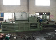 PLC Control Cardboard Recycling Baler Horizontal Structure  Packing Loose Materials