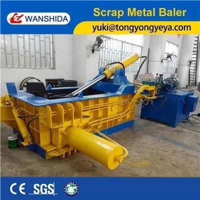 18.5kW Scrap Metal Baler Machine Width 250mm Hydraulic Aluminum Can Baler