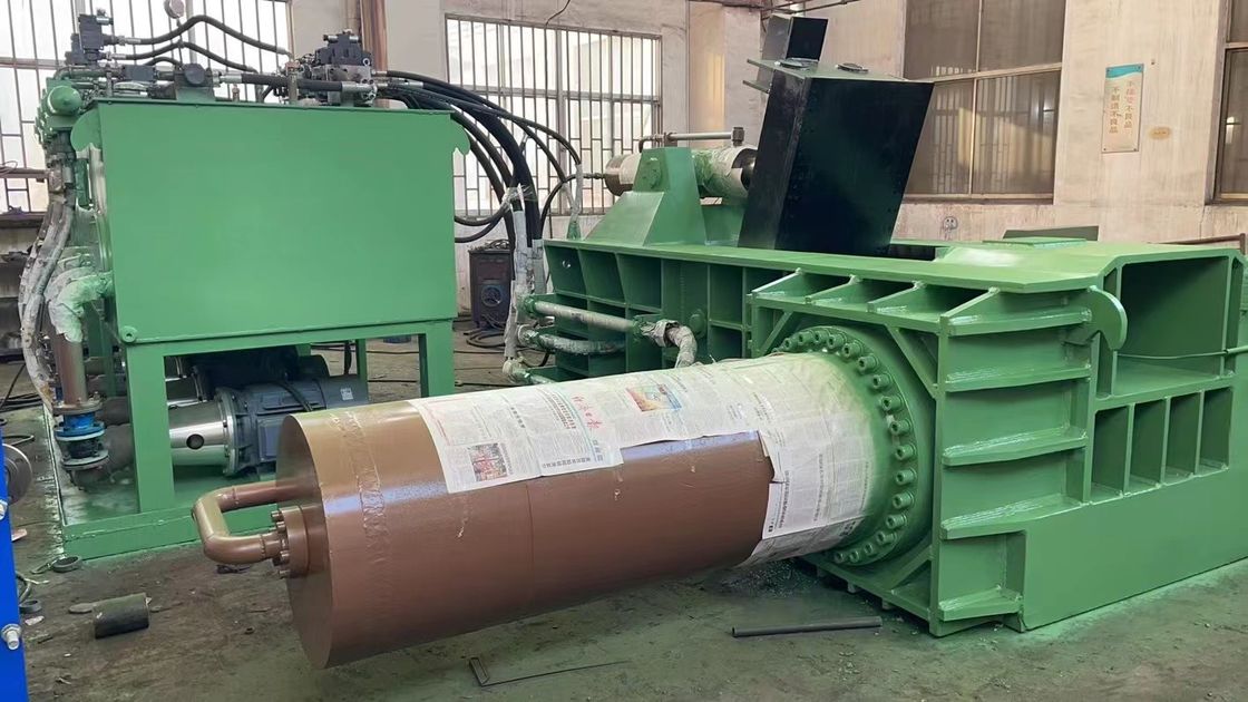 Industrial Baler Machine High Durability Automatic Operation High Capacity Heavy Duty