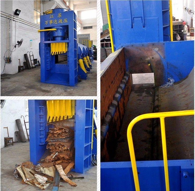 Y83Q-6300C 630 Ton Hydraulic Scrap Metal Baler Shear 9–12 TPH Steel Recycling Equipment