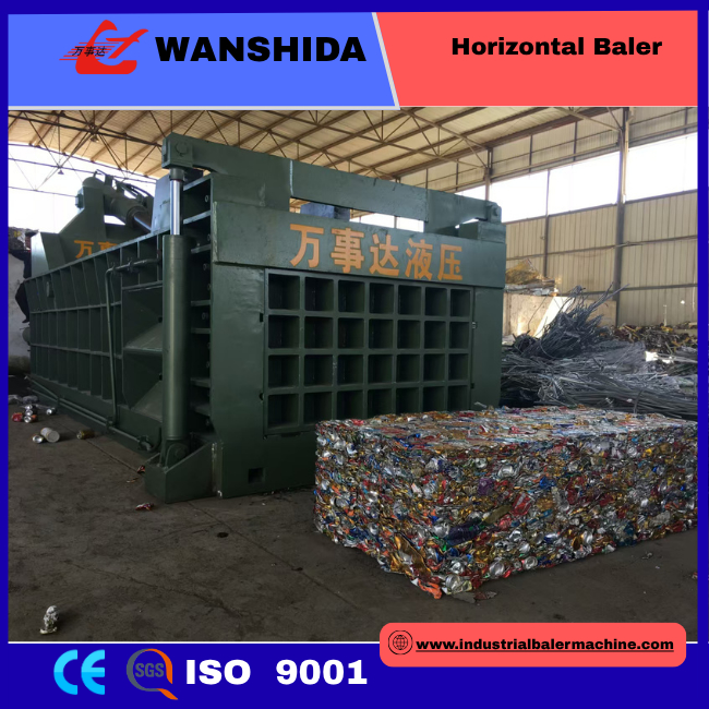 Heavy Duty Hydraulic Metal Baler Machine For Non-Ferrous Metals In Steel Mills And Foundries