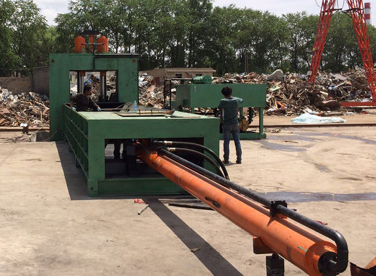 800 Tons Force Scrap Metal Shear Hydraulic Guillotine Shearing Machine