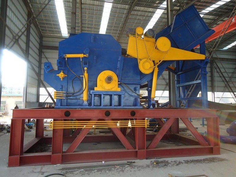 PSX-1500 Electric Scrap Metal Crusher with Motor Power 22kW and Electric Power Source