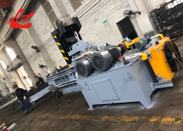 Hydraulic 125ton Aluminum Scrap Baler For Recycling Yard