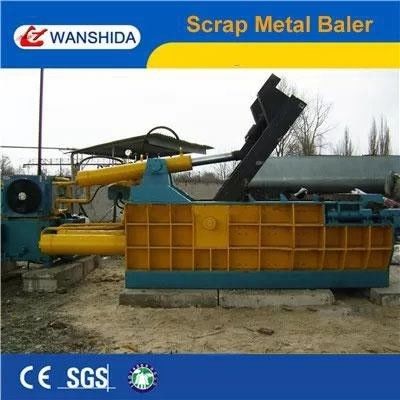 Mesin Baler Logam Bekas 74kW 25MPa Baler Logam Hidrolik Untuk Tembaga
