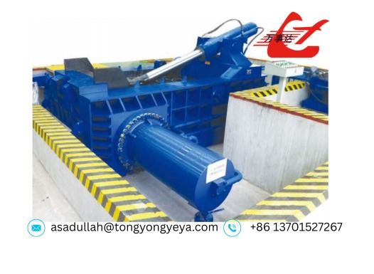 Otomatis Baling Semua Jenis Scrap Metal Baler Dengan Y83/F Mesin Baler Industri