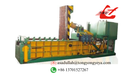 Precise User-Friendly Operation Omron PLC Wanshida Y83/Q-230 Hydraulic Metal Baler