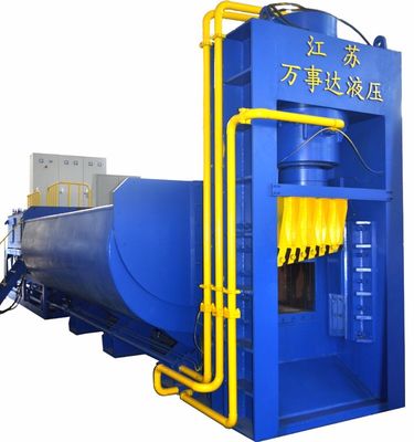 Y83Q-6300C 630 Ton Hydraulic Scrap Metal Baler Shear 9–12 TPH Peralatan Daur Ulang Baja