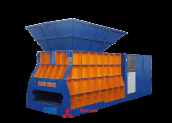 4000kN Cutting Force Horizontal Scrap Shear, 74kW Power And Air Cooling System, Ideal Untuk Memotong Scrap Logam