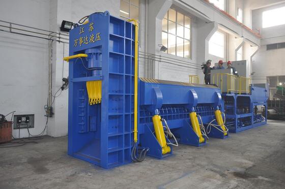 Semua dalam Satu Pengiris dan Baler Logam. Solusi Pengolahan Scrap yang Efisien untuk Baja, Besi, dan Aluminium